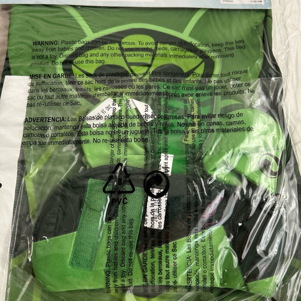 Costume Disguise PJ Masks Gekko Costume Toddler Size 3T-4T Target Exclusive New - Picture 3 of 5